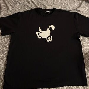 Zara Black Crew Neck Top